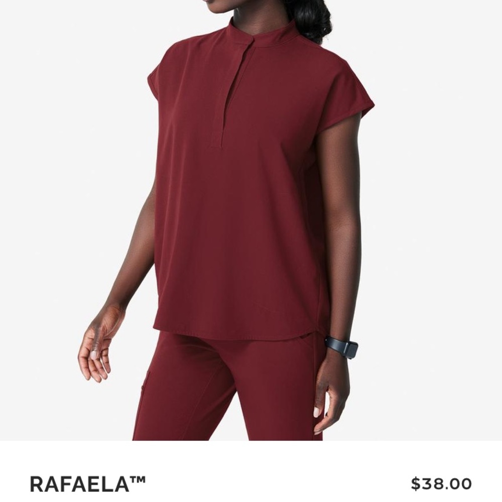 SOLD Figs Burgundy Scrub set